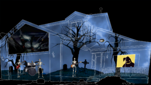 The Nightmare Before Christmas Rocks! Halloween House Projection Mapping Video Customization