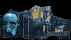Phantom Of The Opera Halloween House Projection Mapping Video Customization