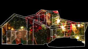 Home Alone Christmas House Projection Mapping Video Customization