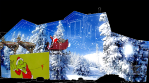 How The Grinch Stole Christmas House Projection Mapping Video Customization