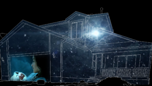 Oh Holy Night Christmas House Projection Mapping Video Customization