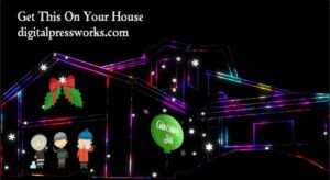 It’s A Small World Holiday Christmas House Projection Mapping Video Customization
