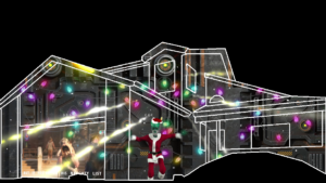 Guardians of The Galaxy Christmas House Projection Mapping Video Customization